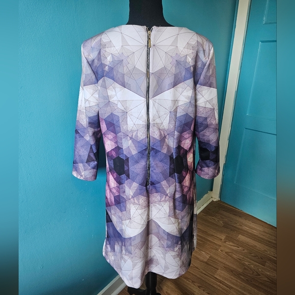 Purple kaleidoscope dress - Picture 3 of 3